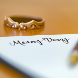 Marriage and long-term goals